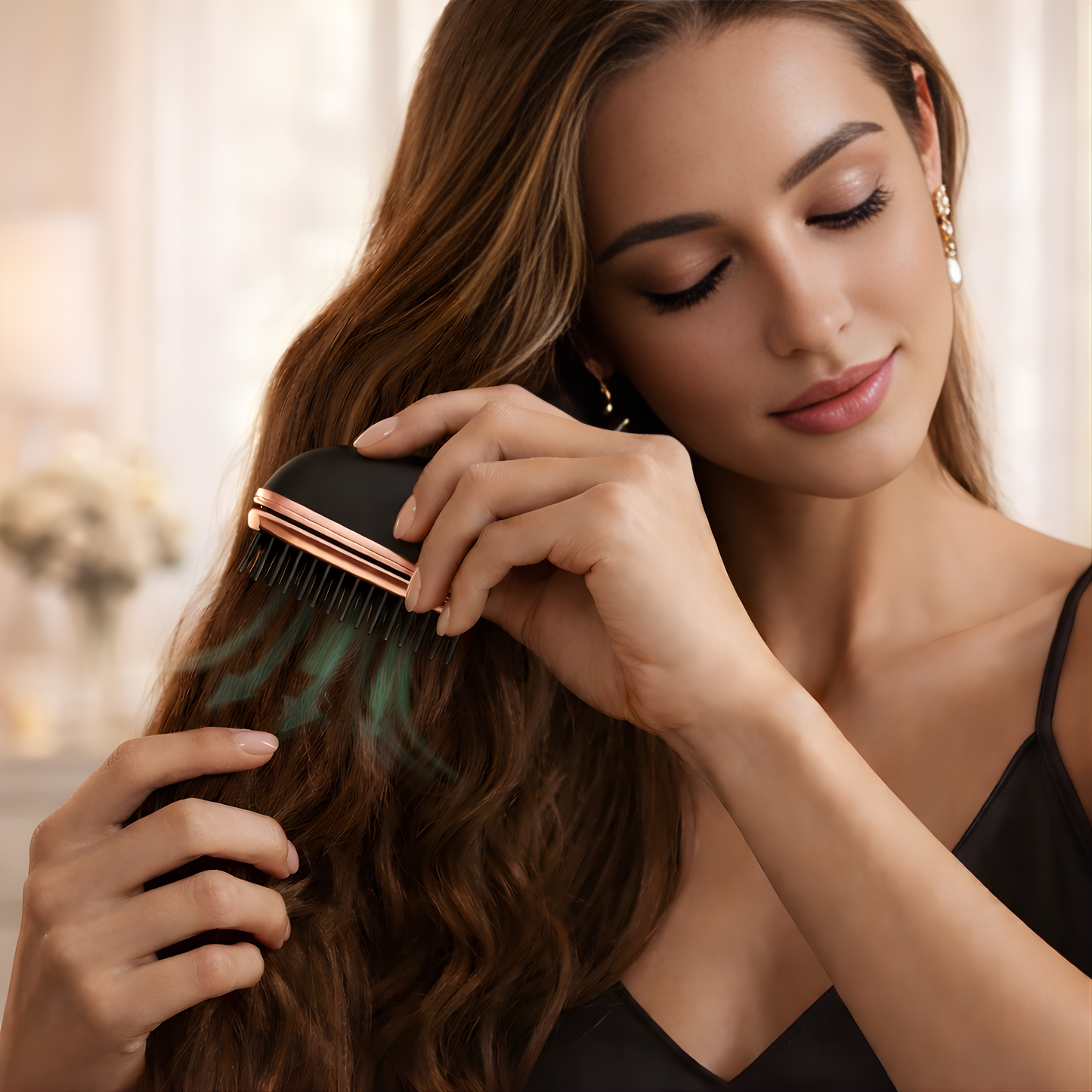 Cepillo alisador de cabello