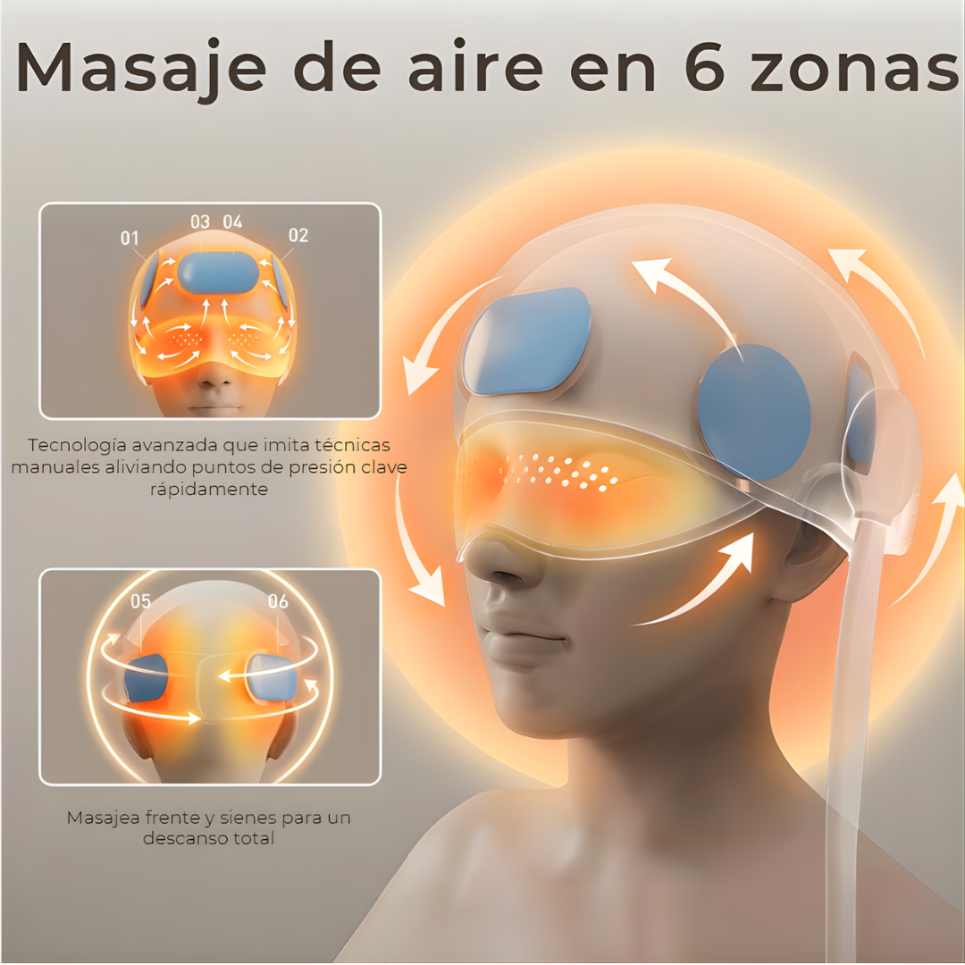 Masajeador de cabeza y ojos